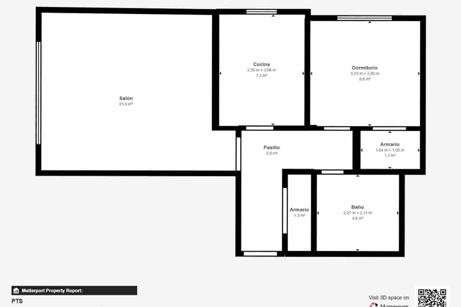 1 camera da letto Appartamento in vendita in Granada citta con piscina - 290.000 € (Rif: 9502554)