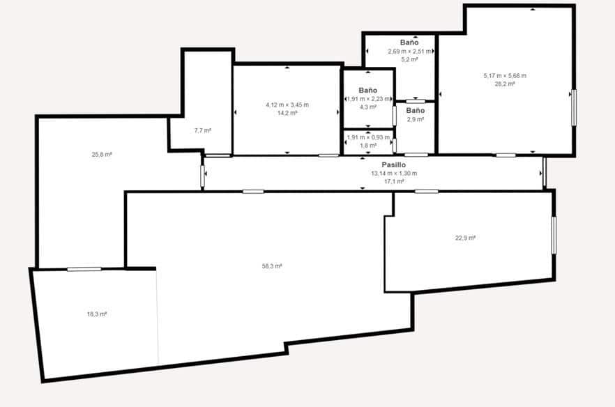 7 soverom Kommersiell til salgs i Granada by - € 399 000 (Ref: 9536301)