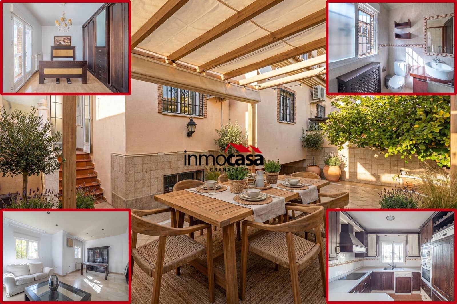 3 bedroom Terraced Villa for sale in Ogijares with garage - € 265,000 (Ref: 9548397)