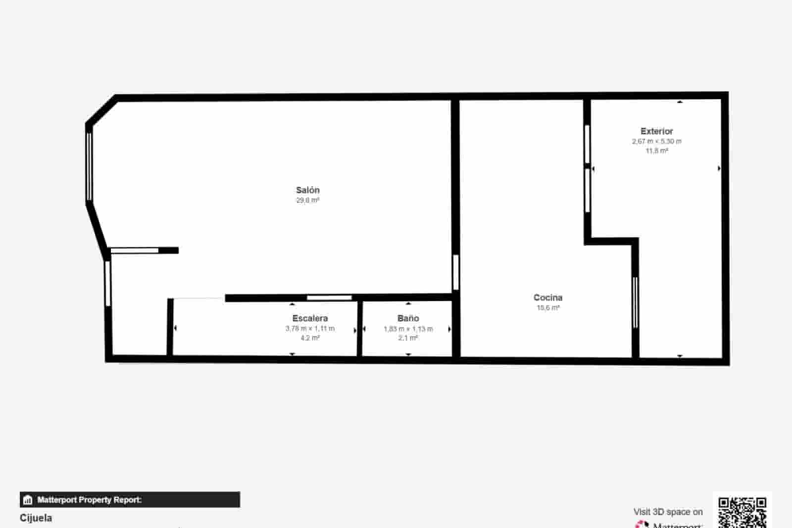 3 chambre Villa/Maison Semi-Mitoyenne à vendre à Cijuela avec garage - 154 900 € (Ref: 9608201)