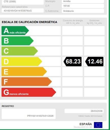 2 slaapkamer Flat te huur in Armilla met garage - € 700 (Ref: 9748159)