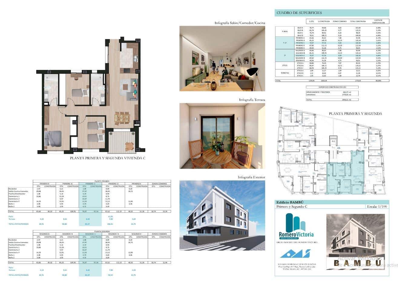 3 bedroom Flat for sale in Maracena - € 223,490 (Ref: 9794819)