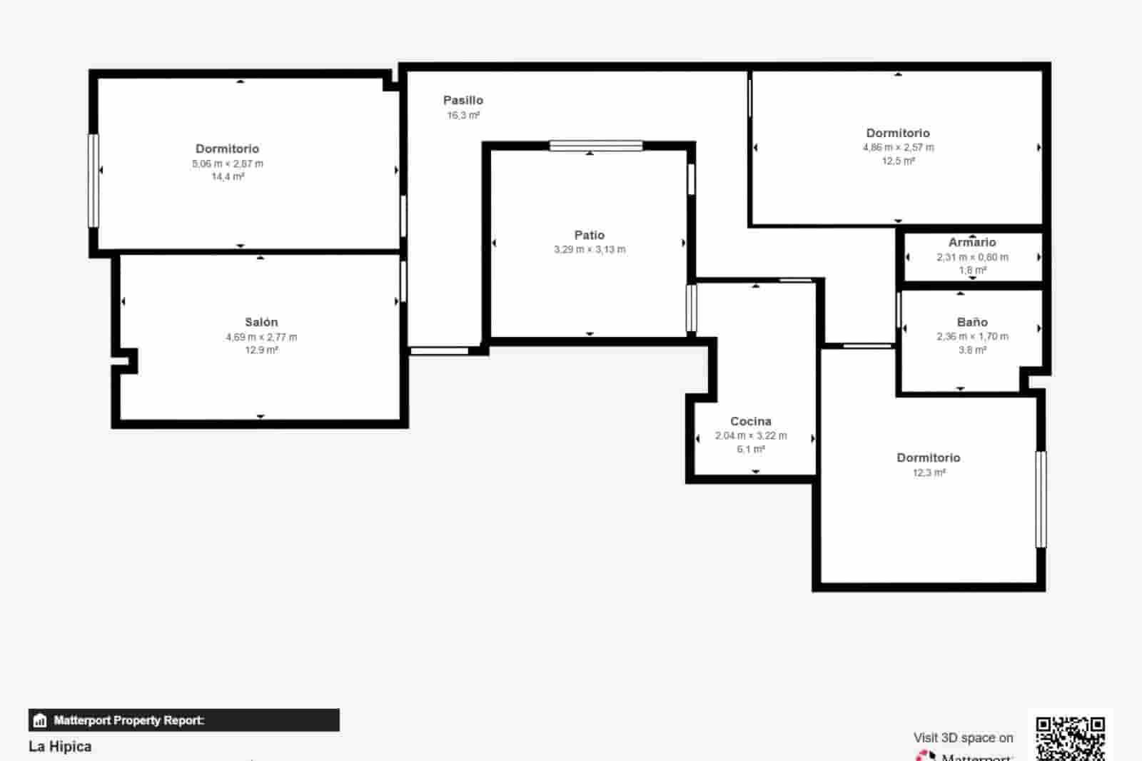 3 chambre Appartement à vendre à Grenade ville - 193 000 € (Ref: 9836486)