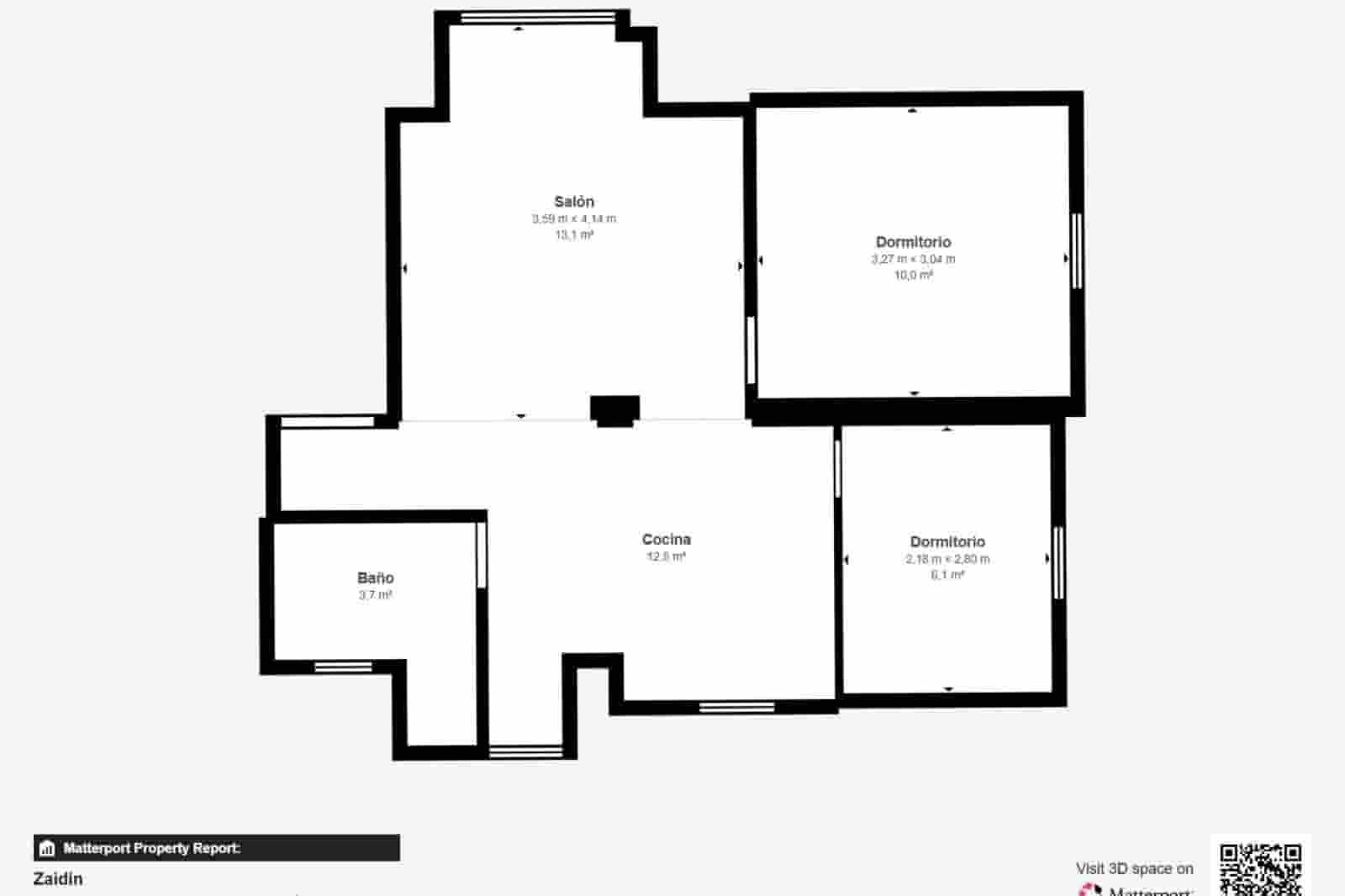 2 Zimmer Wohnung zu verkaufen in Granada Stadt - 165.000 € (Ref: 9892505)