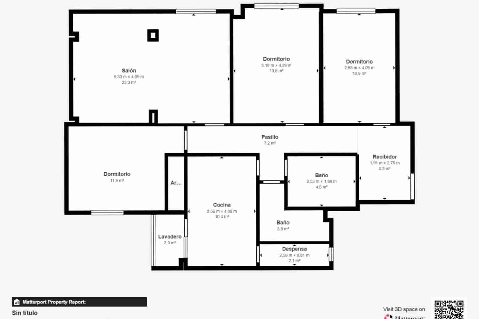 3 sypialnia Mieszkanie na sprzedaż w Miasto Grenada z garażem - 285 000 € (Ref: 9898940)