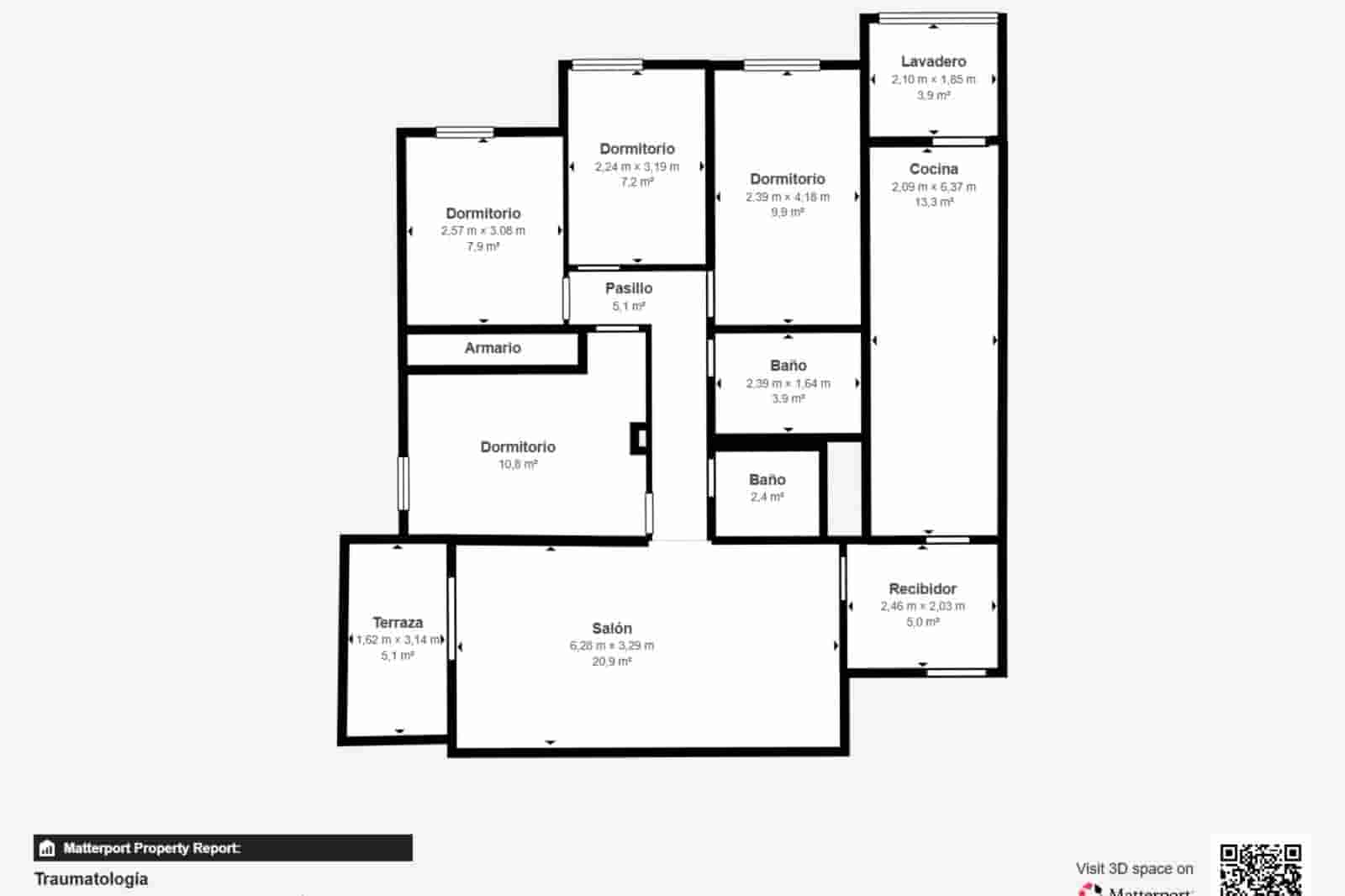 4 bedroom Flat for sale in Granada city with garage - € 270,000 (Ref: 9994348)