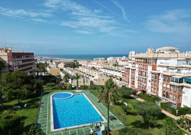 2 Zimmer Apartment zu verkaufen in Torreblanca, Torrevieja mit Pool Garage - 189.900 € (Ref: 9415163)
