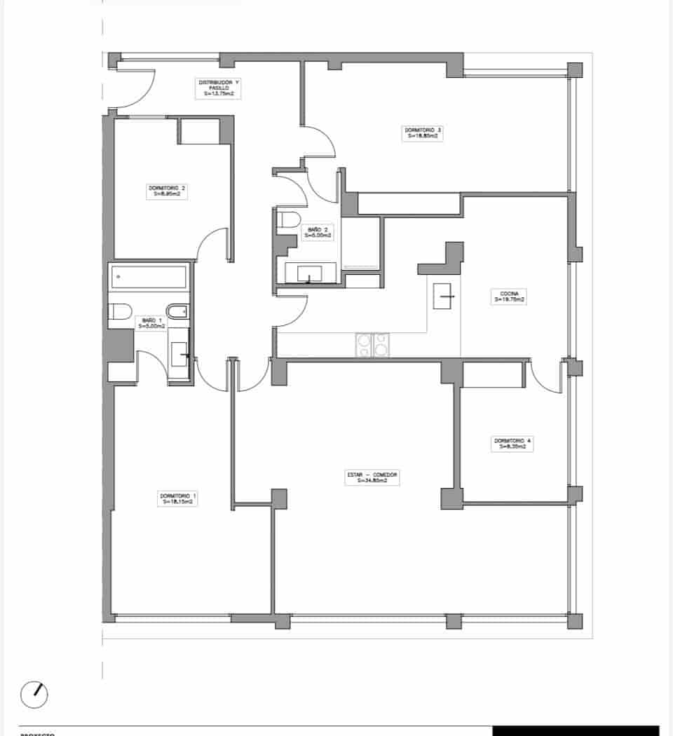 4 bedroom Apartment for sale in Alicante / Alacant city with garage - € 498,000 (Ref: 9617123)