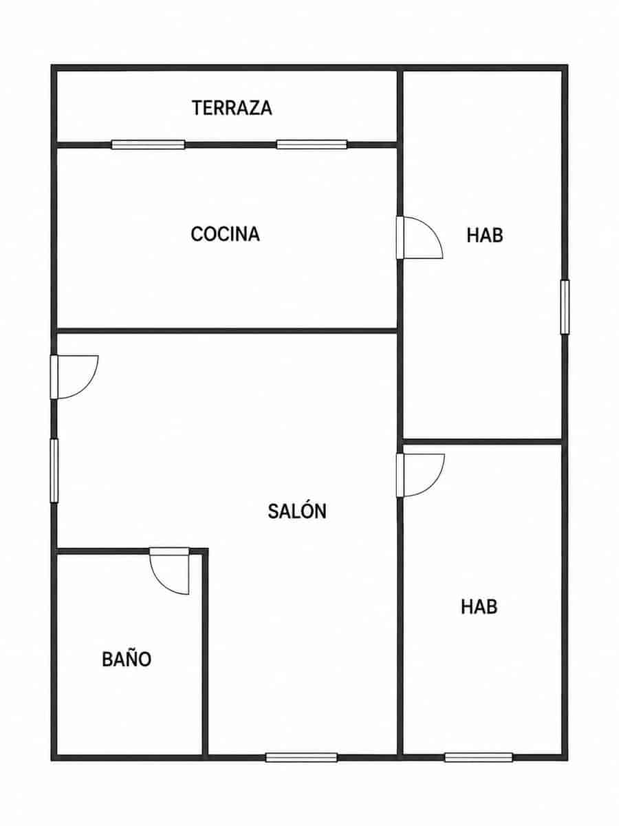 2 chambre Appartement à vendre à Aller - 55 000 € (Ref: 10004110)