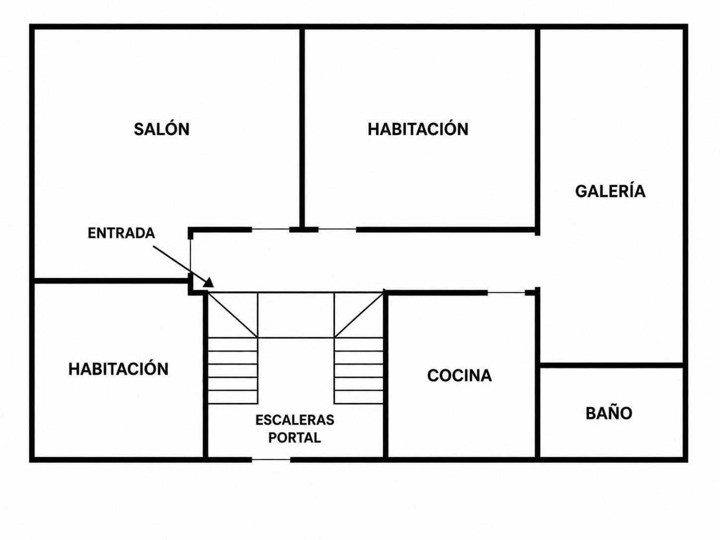 5 chambre Penthouse à vendre à Teverga - 89 000 € (Ref: 9965460)