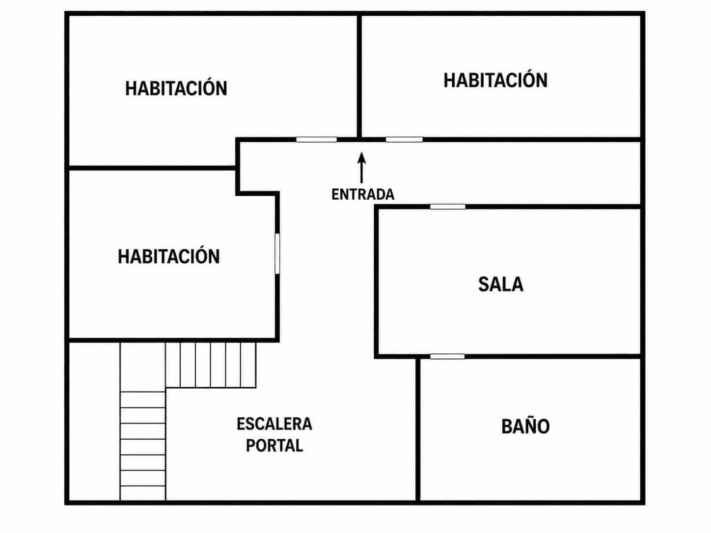5 chambre Penthouse à vendre à Teverga - 89 000 € (Ref: 9965460)