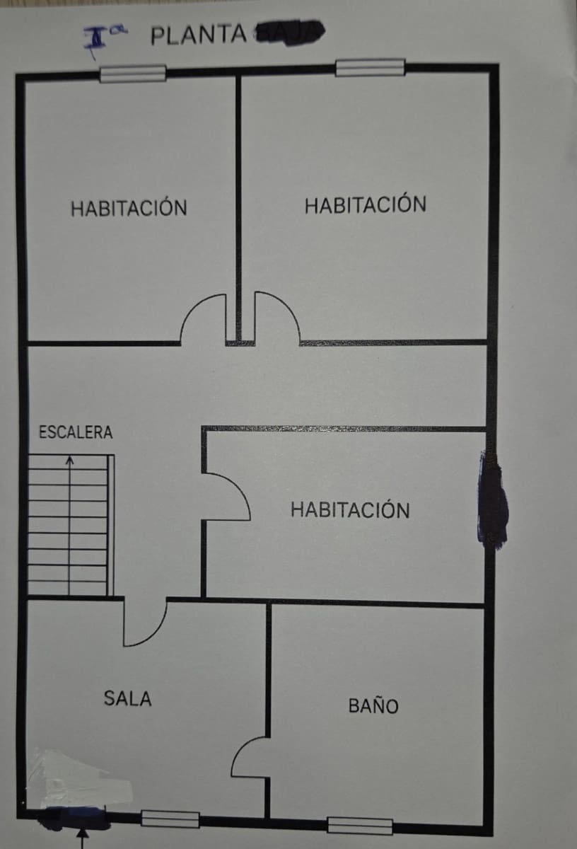 3 soveværelse Finca/Landehus til salg i Aller med garage - € 120.000 (Ref: 9965461)