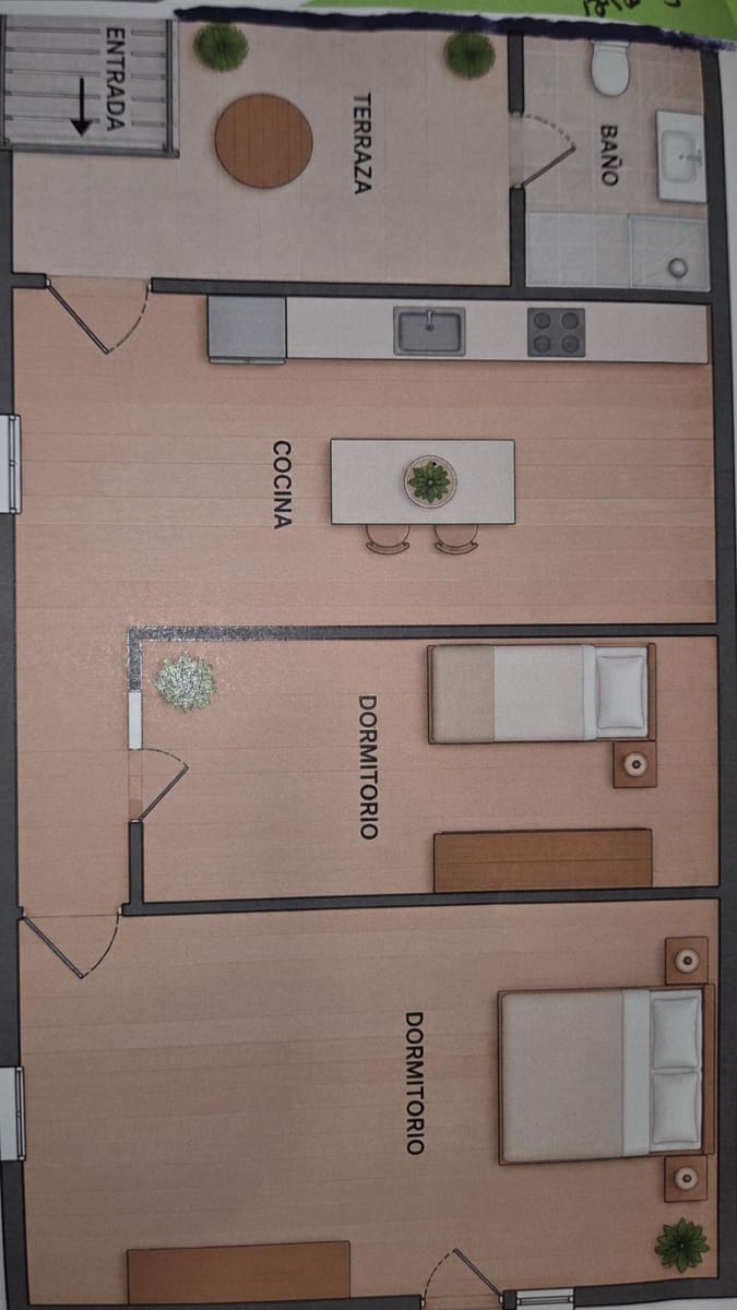 2 chambre Penthouse à vendre à Aller - 35 400 € (Ref: 9983134)