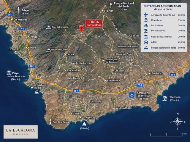 Undeveloped Land for sale in Vilaflor - € 68,000 (Ref: 10060914)