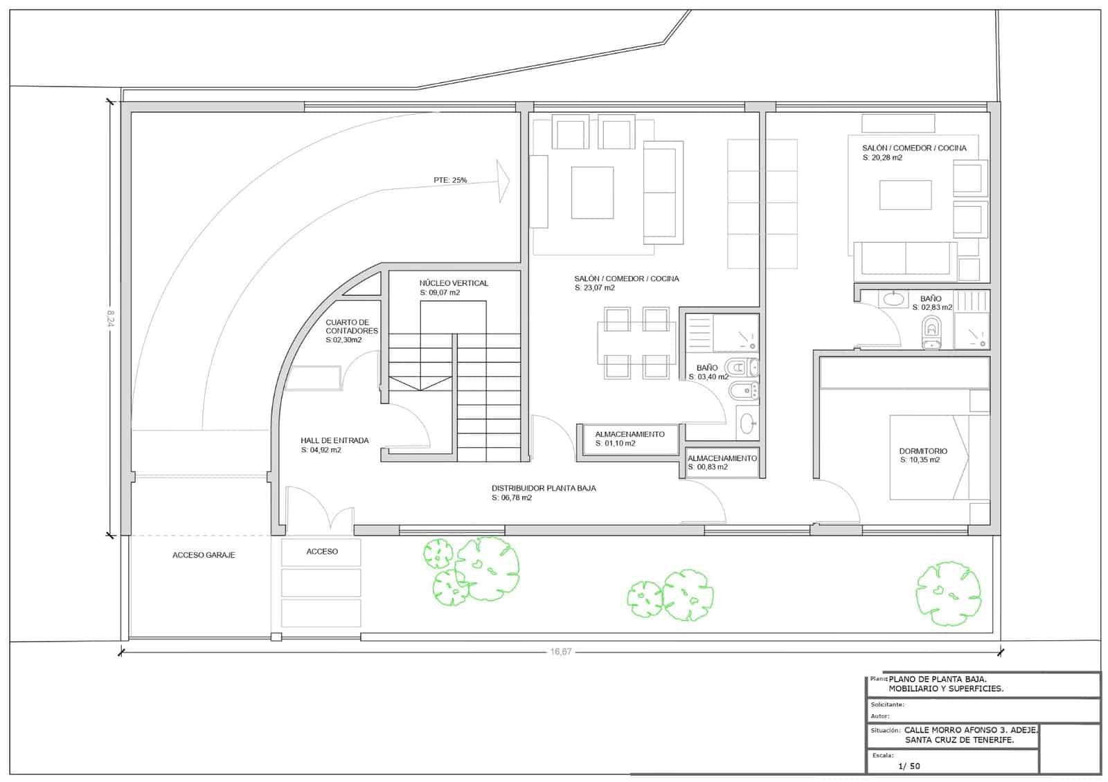 Tontti myytävänä paikassa Adeje - 159 900 € (Ref: 8719171)