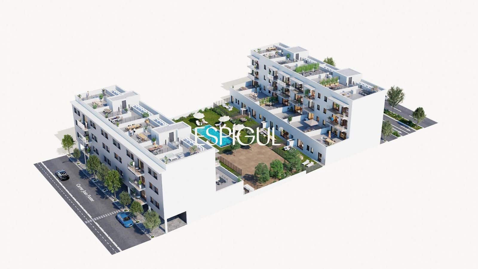 Piso de 1 habitación en Sarrià de Ter en venta con piscina garaje - 210.000 € (Ref: 10015955)