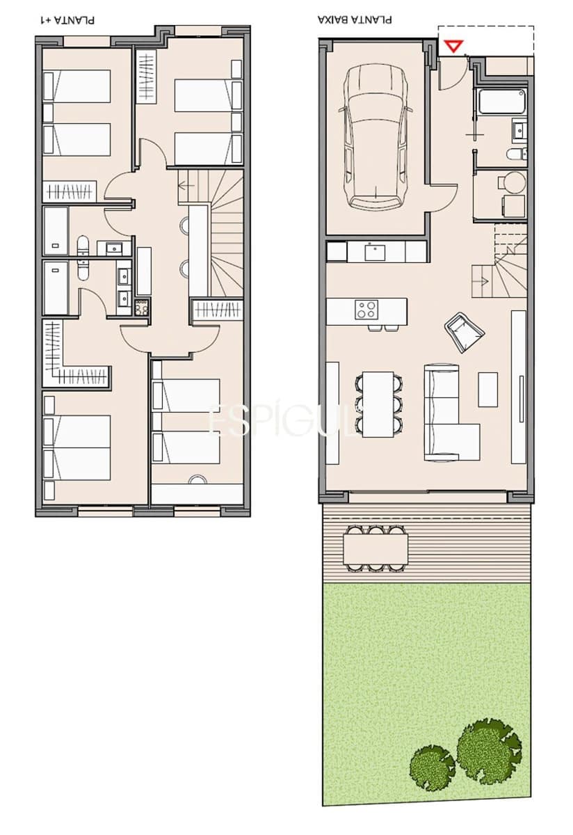 4 bedroom Townhouse for sale in Fontcoberta with garage - € 450,000 (Ref: 10117095)