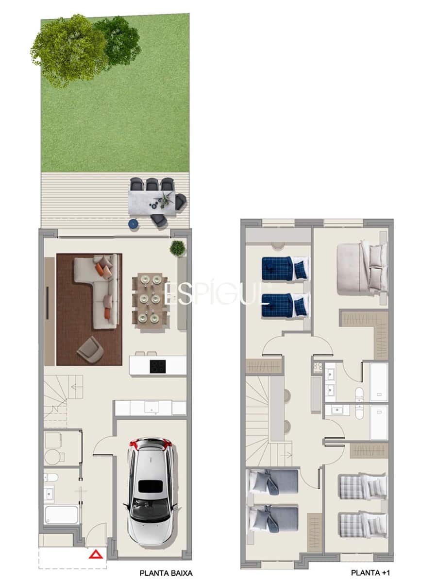 4 bedroom Townhouse for sale in Fontcoberta with garage - € 450,000 (Ref: 10117095)