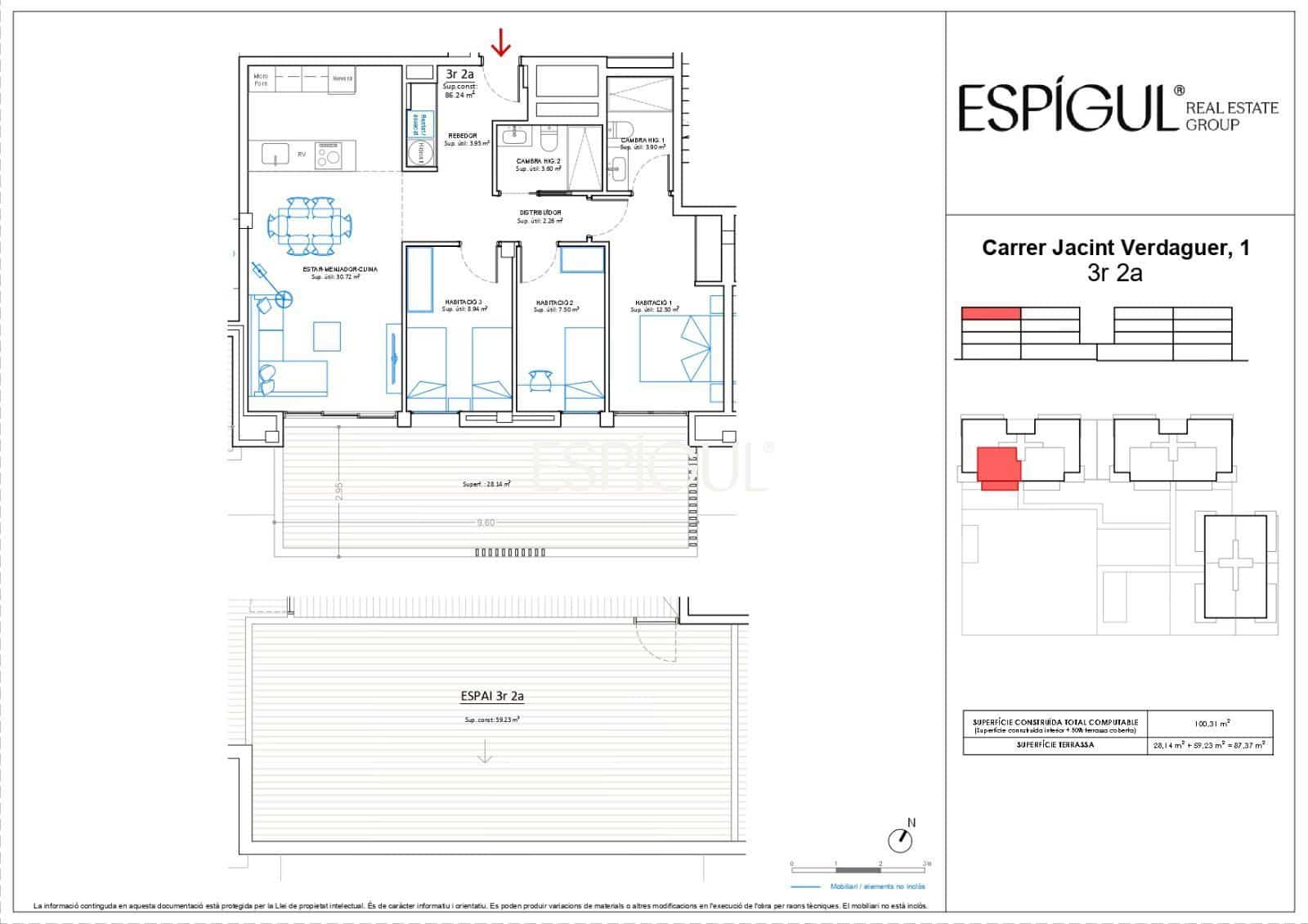 3 bedroom Flat for sale in Vilablareix with pool garage - € 425,000 (Ref: 10177475)