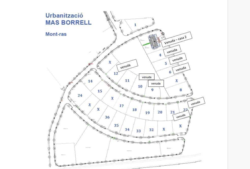 Undeveloped Land for sale in Mont-ras - € 168,400 (Ref: 10081841)