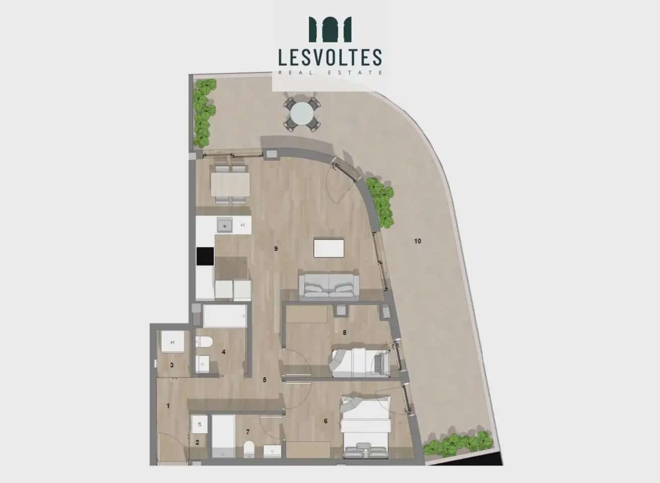 3 soveværelse Lejlighed til salg i Palafrugell med swimmingpool garage - € 250.000 (Ref: 10081863)