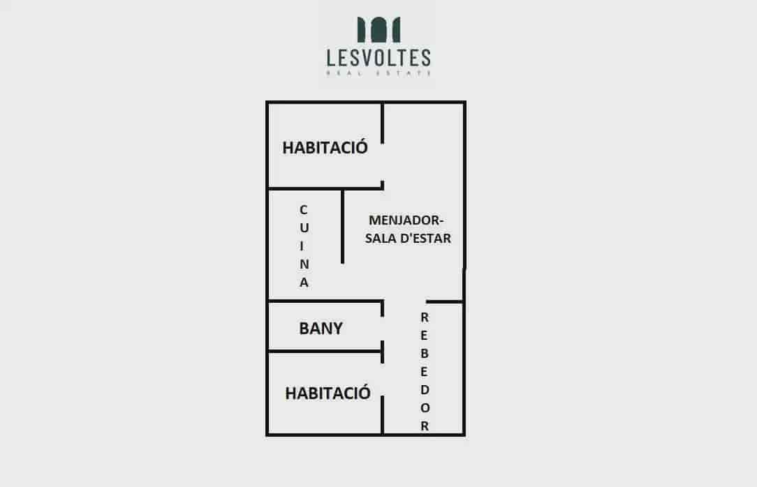 2 soverom Leilighet til salgs i Palafrugell med garasje - € 175 000 (Ref: 10081867)