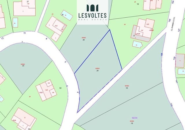 Terreno Non Edificato in vendita in Begur - 90.000 € (Rif: 10081879)