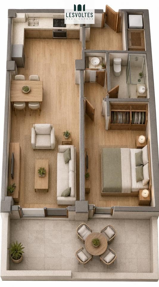 1 bedroom Flat for sale in Palafrugell with garage - € 160,000 (Ref: 10081881)