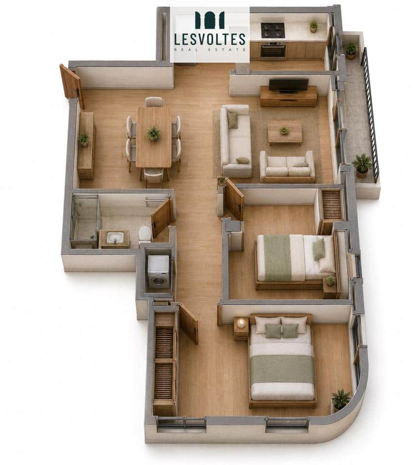 1 bedroom Flat for sale in Palafrugell with garage - € 160,000 (Ref: 10081881)