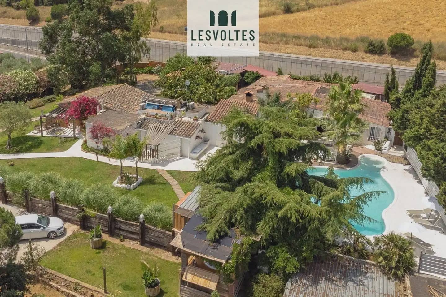 5 chambre Finca/Maison de Campagne à vendre à Mont-ras avec piscine - 2 500 000 € (Ref: 10081902)