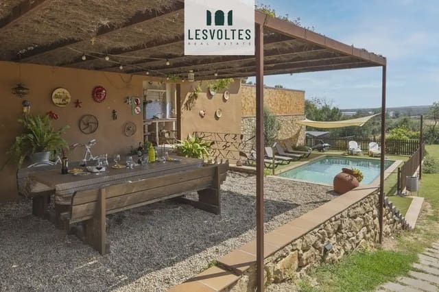 4 sypialnia Dom do wynajęcia w Fonteta, Forallac z basenem garażem - 2 500 € (Ref: 10081975)