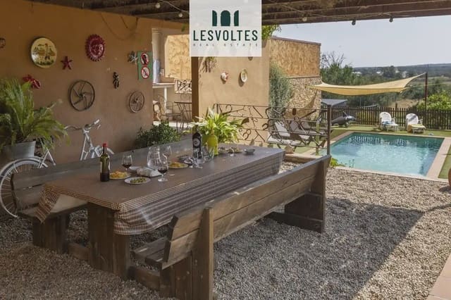 4 sypialnia Dom do wynajęcia w Fonteta, Forallac z basenem garażem - 2 500 € (Ref: 10081975)