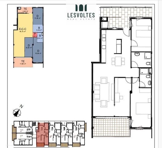 3 Zimmer Wohnung zu verkaufen in Palafrugell mit Garage - 197.000 € (Ref: 10086533)