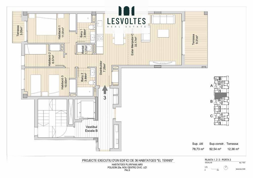 2 bedroom Flat for sale in Pals with pool garage - € 310,000 (Ref: 10145041)