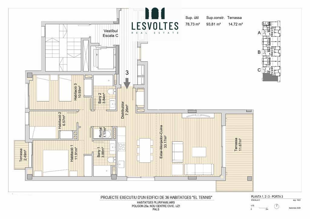 2 bedroom Flat for sale in Pals with pool garage - € 310,000 (Ref: 10145041)