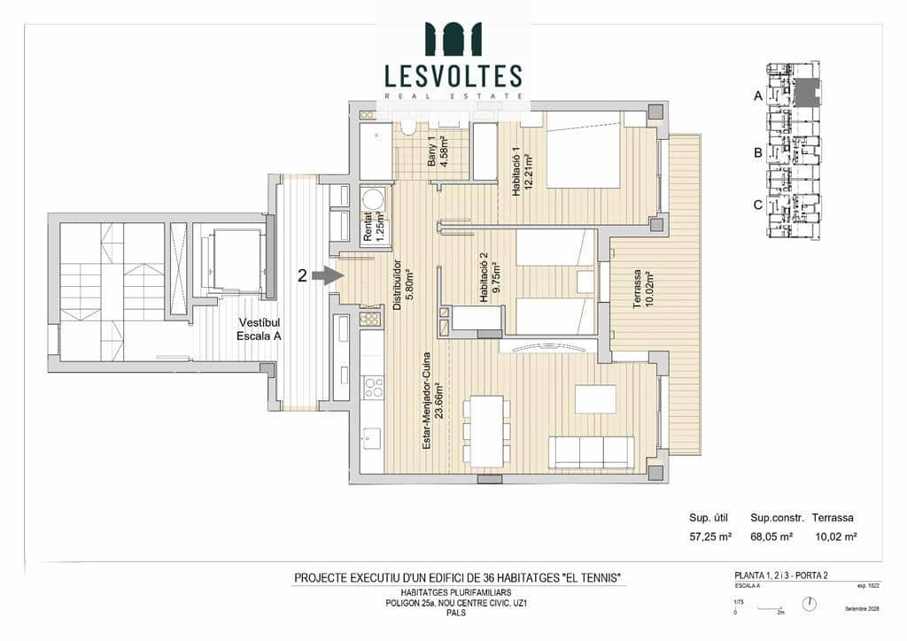 2 bedroom Flat for sale in Pals with pool garage - € 310,000 (Ref: 10145041)