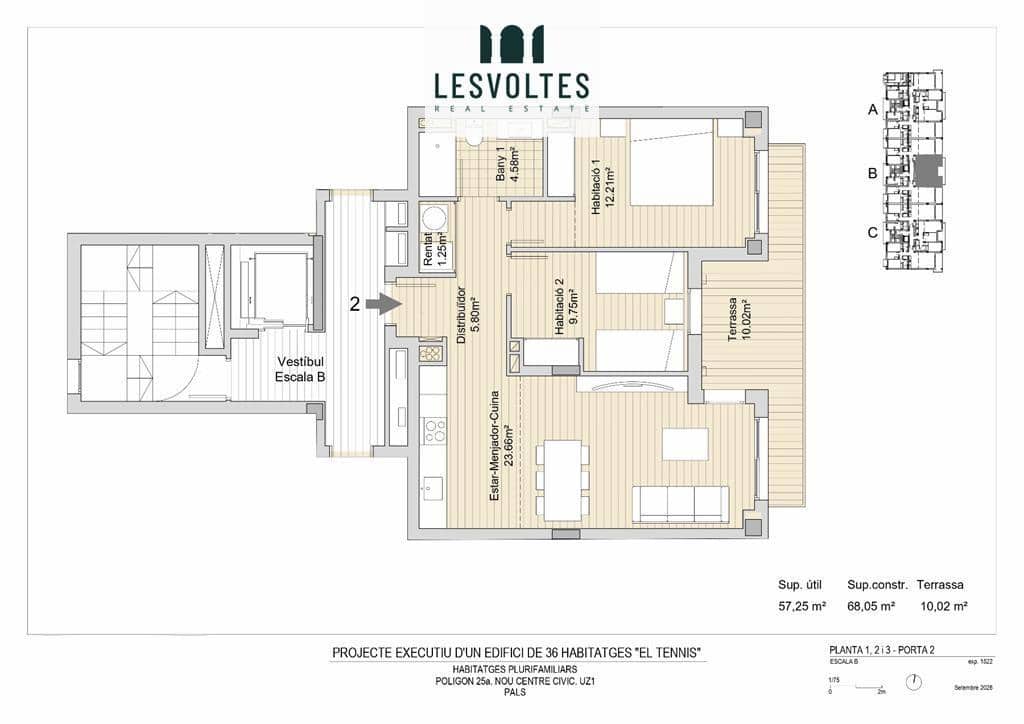 2 bedroom Flat for sale in Pals with pool garage - € 310,000 (Ref: 10145041)
