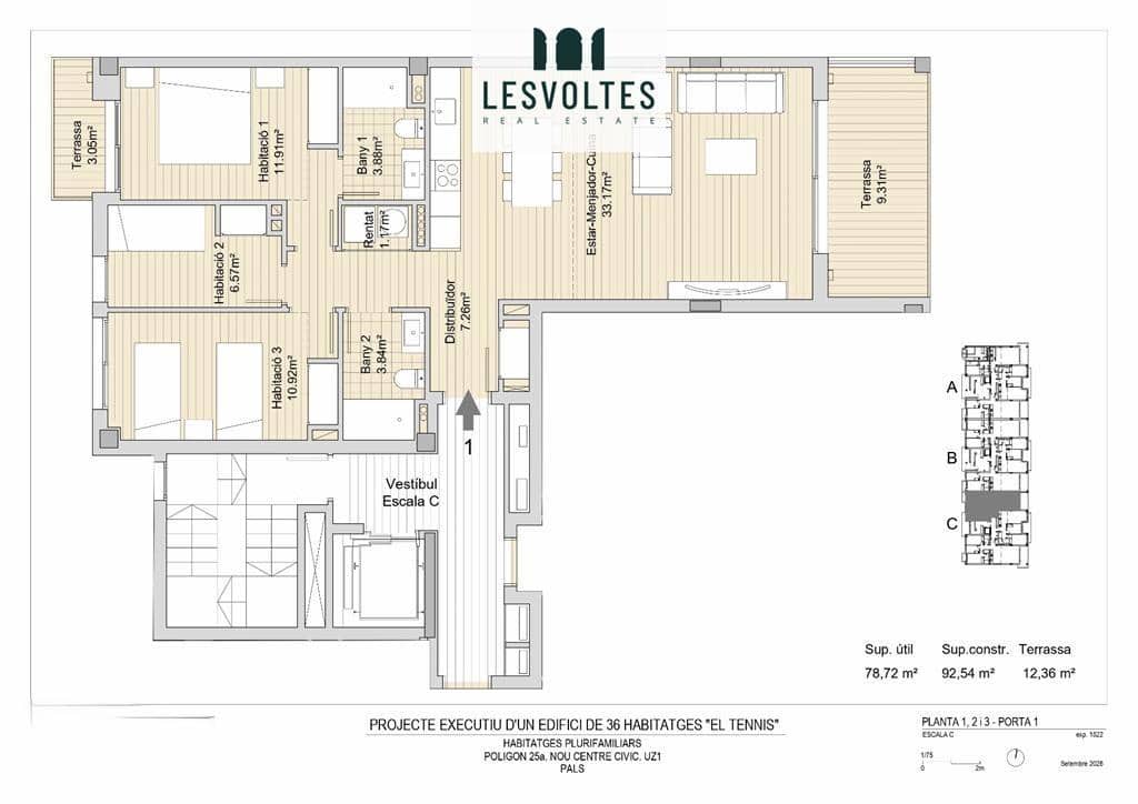 2 bedroom Flat for sale in Pals with pool garage - € 310,000 (Ref: 10145041)