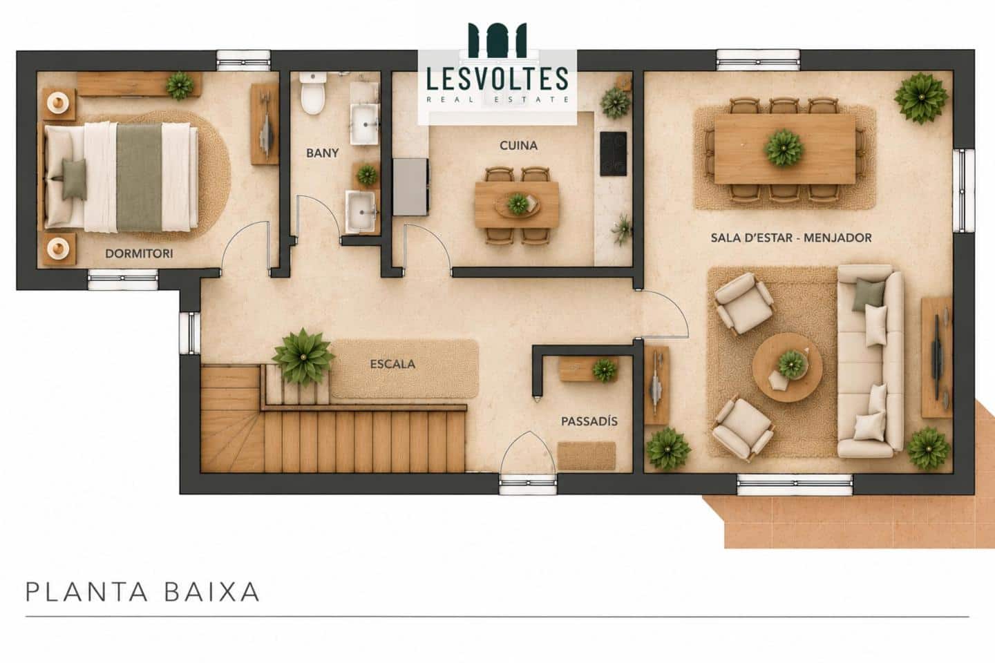 4 soveværelse Villa til salg i Madremanya med swimmingpool garage - € 725.000 (Ref: 10165887)