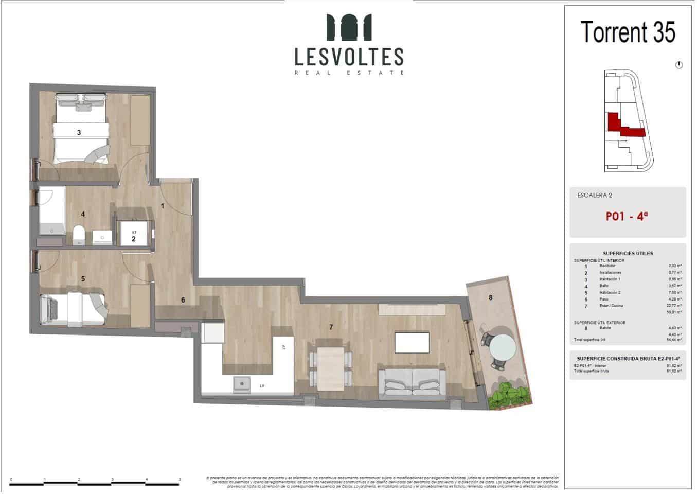 2 slaapkamer Flat te koop in Palafrugell met zwembad garage - € 205.000 (Ref: 10180911)
