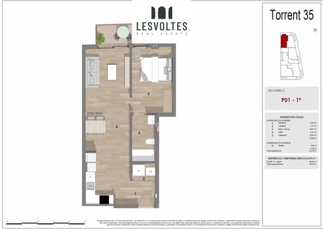 1 bedroom Flat for sale in Palafrugell with pool garage - € 160,000 (Ref: 10180912)