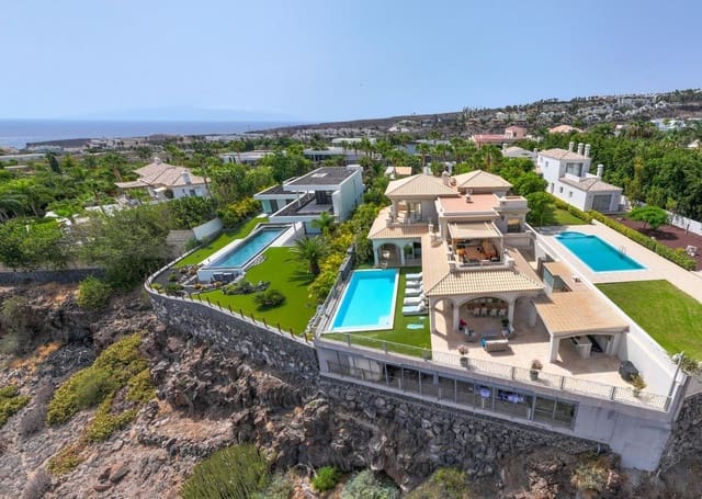 6 sypialnia Willa na sprzedaż w La Caleta Adeje, Adeje z basenem garażem - 5 950 000 € (Ref: 9558744)