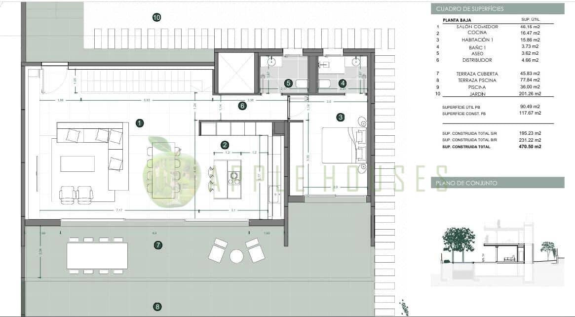 4 sovrum Villa till salu i Sitges med pool garage - 2 890 000 € (Ref: 10159733)