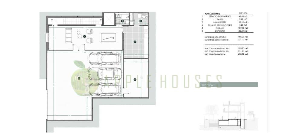 4 sovrum Villa till salu i Sitges med pool garage - 2 890 000 € (Ref: 10159733)