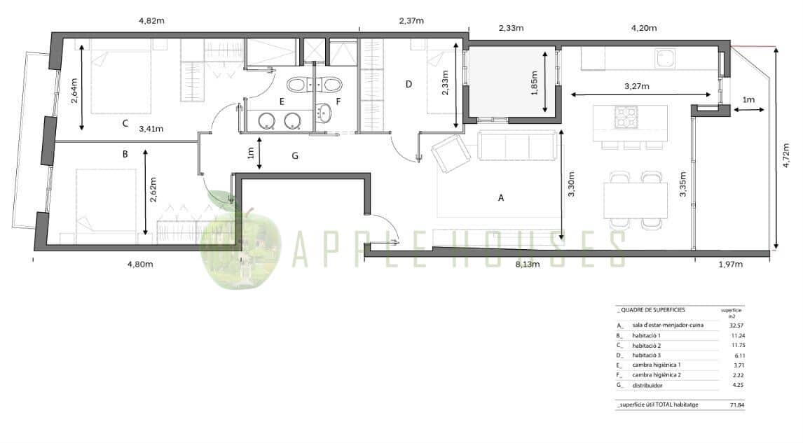3 bedroom Flat for sale in Sitges - € 524,000 (Ref: 10161524)