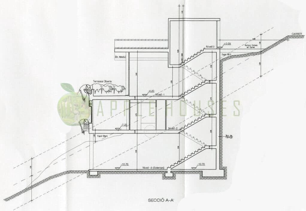 3 soverom Villa til salgs i Sitges med svømmebasseng garasje - € 870 000 (Ref: 8814686)