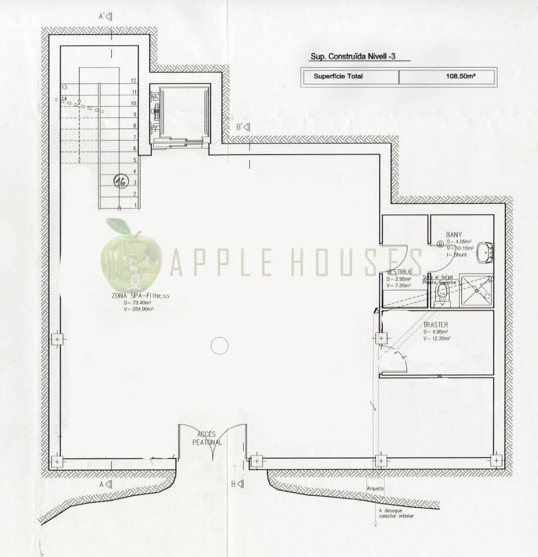 3 soveværelse Villa til salg i Sitges med swimmingpool garage - € 870.000 (Ref: 8814686)