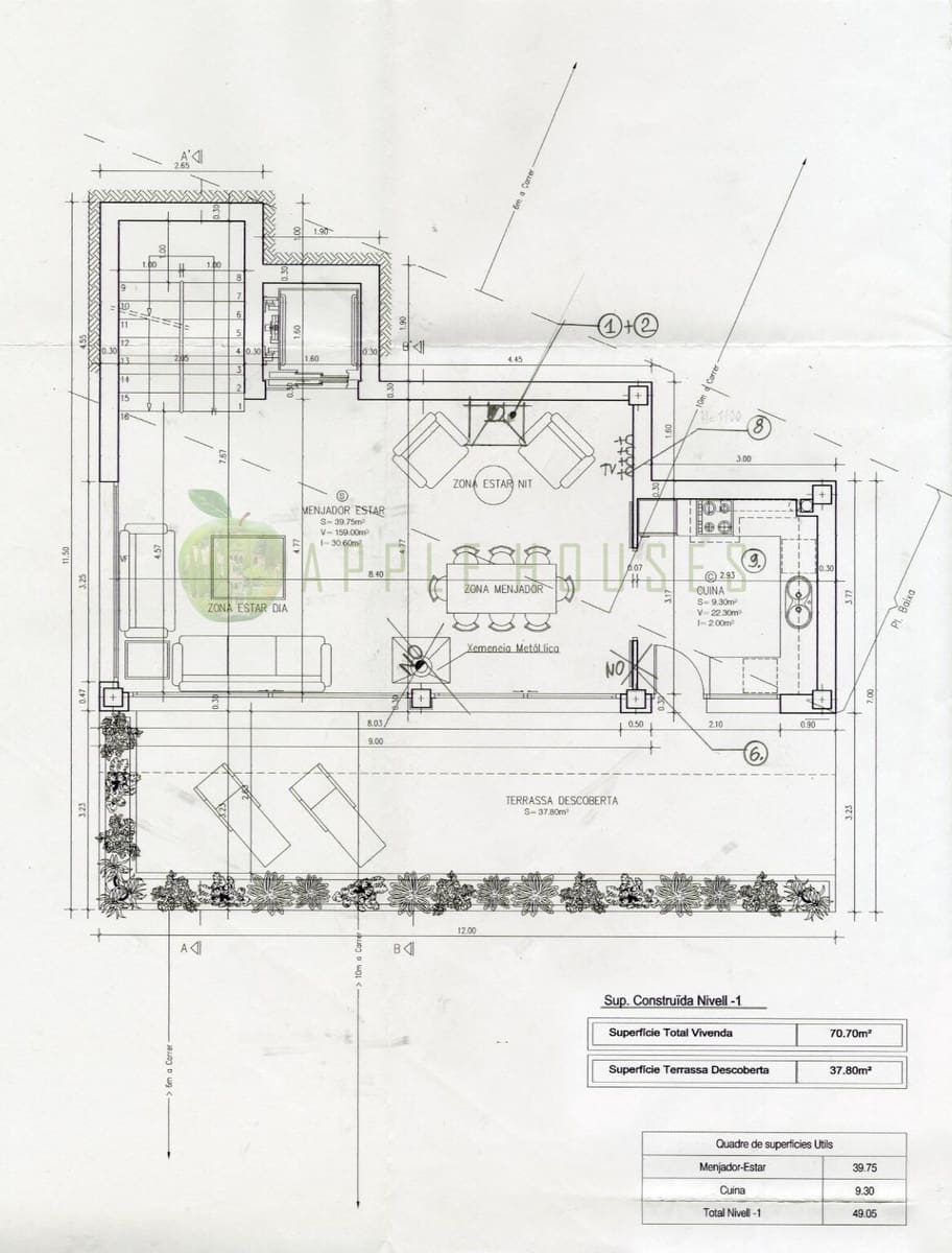 3 soveværelse Villa til salg i Sitges med swimmingpool garage - € 870.000 (Ref: 8814686)