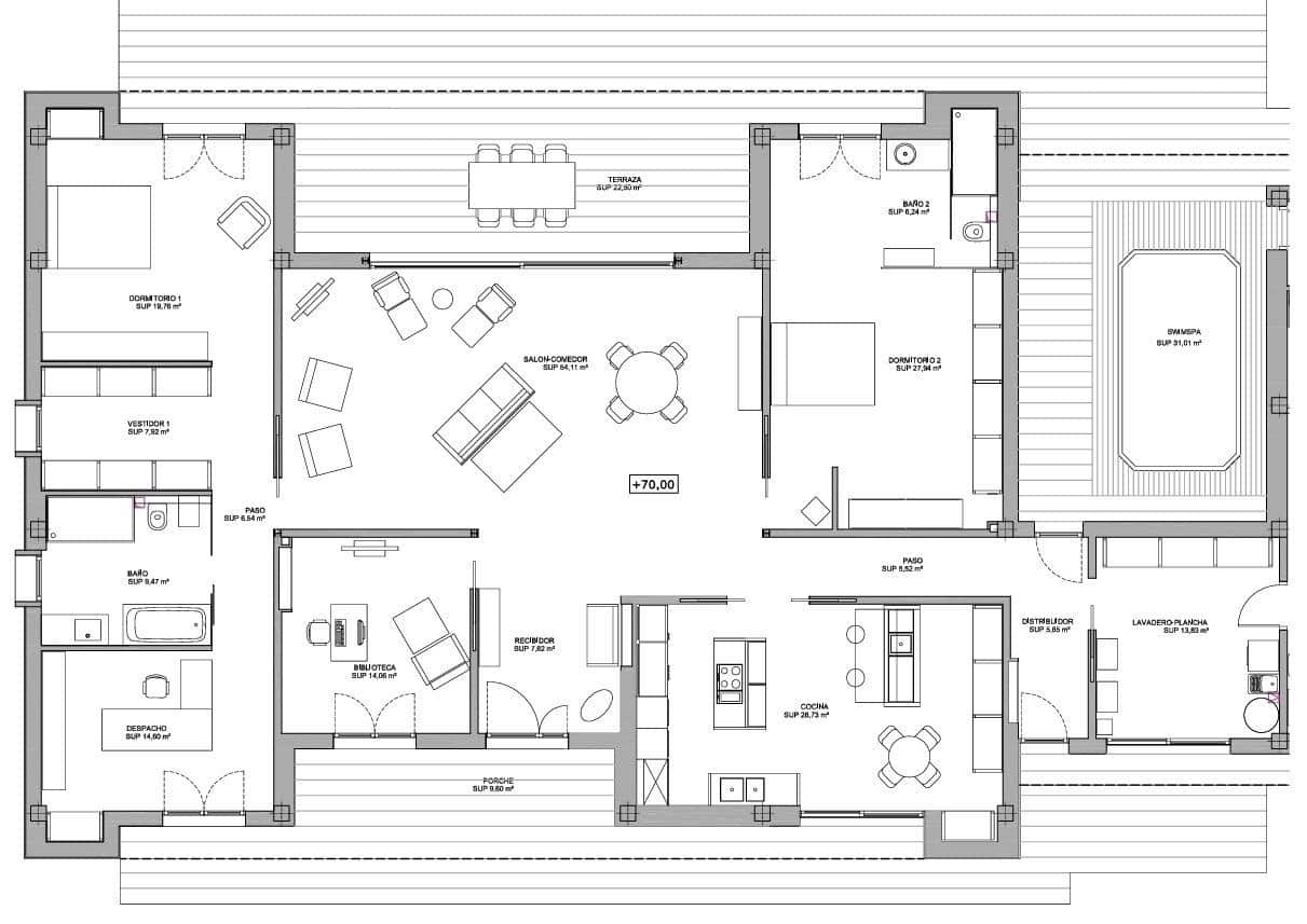 4 sypialnia Willa na sprzedaż w Sant Pere de Ribes z garażem - 1 095 000 € (Ref: 8814703)
