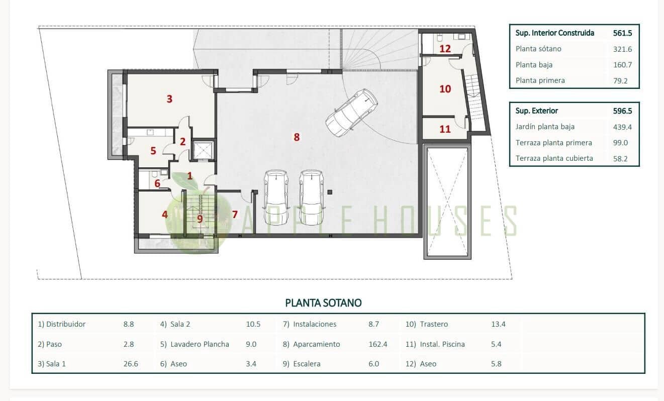 6 soverom Villa til salgs i Sitges med svømmebasseng garasje - € 2 840 000 (Ref: 9147055)